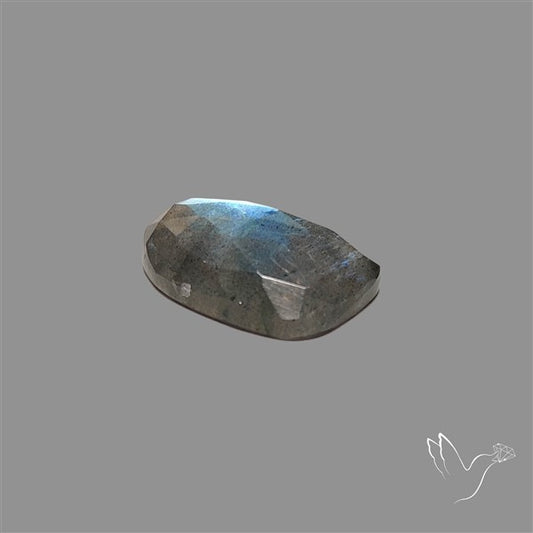 Rose Cut Blue Labradorite