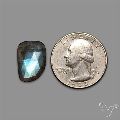 Rose Cut Blue Labradorite