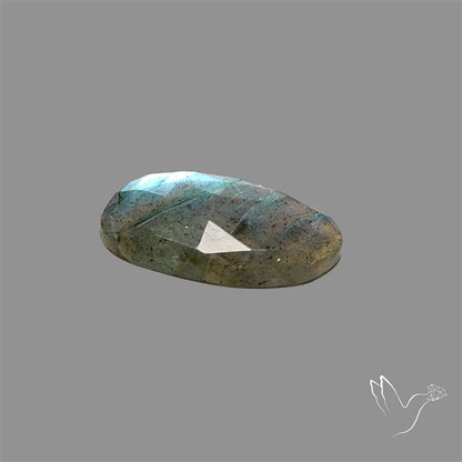 Rose Cut Blue Labradorite