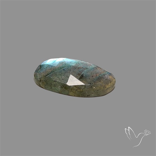 Rose Cut Blue Labradorite