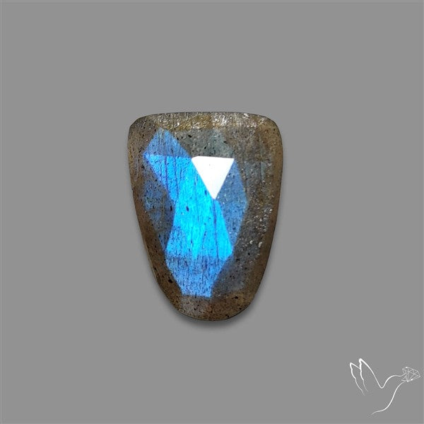 Rose Cut Blue Labradorite
