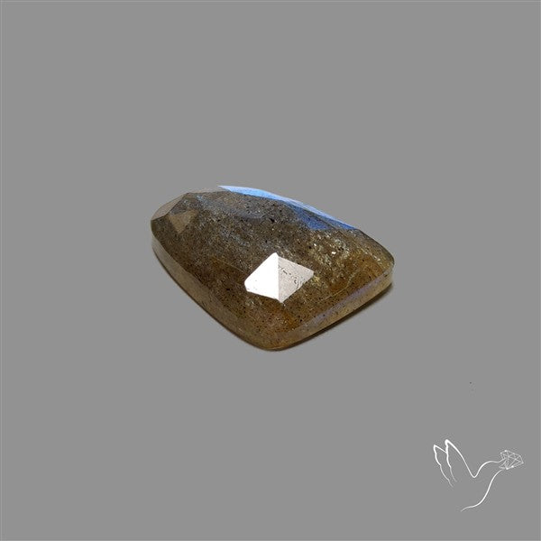 Rose Cut Blue Labradorite