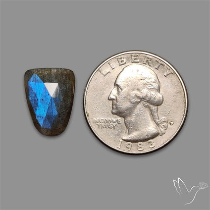 Rose Cut Blue Labradorite