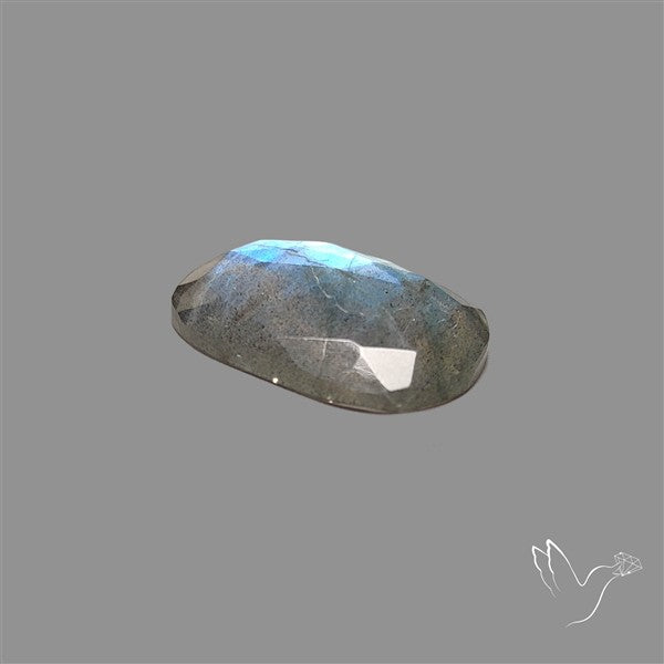 Rose Cut Blue Labradorite