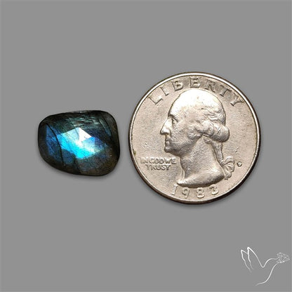 Rose Cut Blue Labradorite