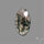 Checkerboard Cut Moss Agate