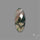 Checkerboard Cut Moss Agate