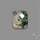 Checkerboard Cut Moss Agate
