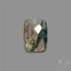 Checkerboard Cut Moss Agate