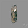 Checkerboard Cut Moss Agate