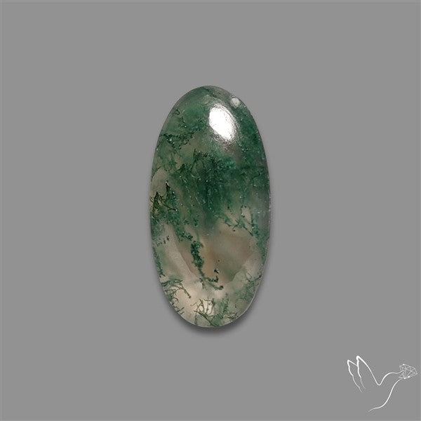 Moss Agate Cabochon