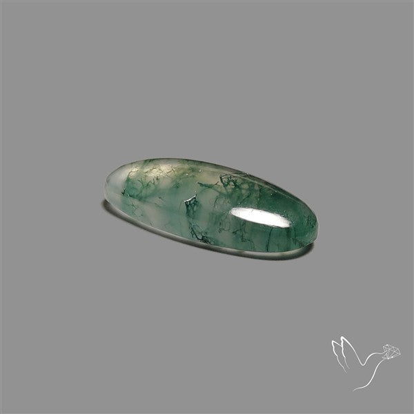 Moss Agate Cabochon