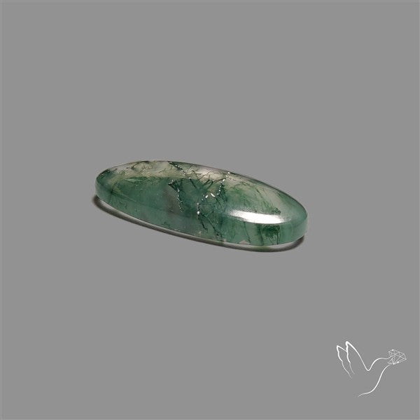 Moss Agate Cabochon