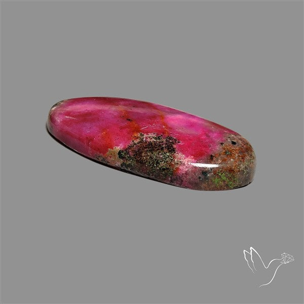 Cobalto Calcite Cabochon