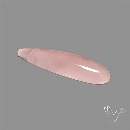 Rose Quartz Long Pear Talon Cabochon