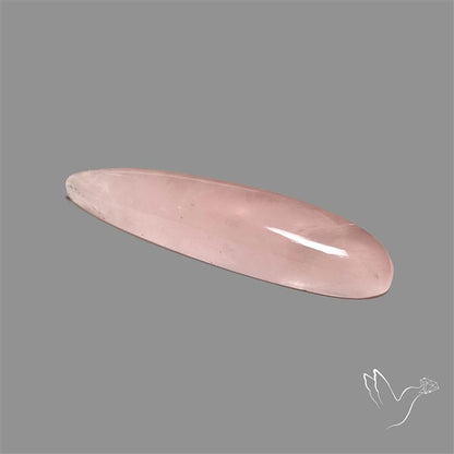 Rose Quartz Long Pear Talon Cabochon