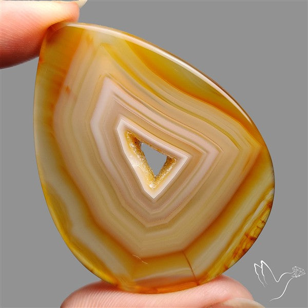 Montana Agate Slice Cabcohon Flat Cut