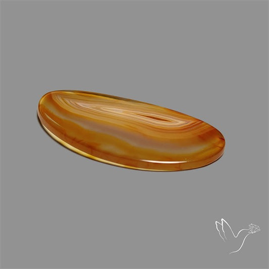 Montana Agate Slice Cabcohon Flat Cut