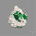 Utah Lucin Variscite Slice Uneven Freeform Polished