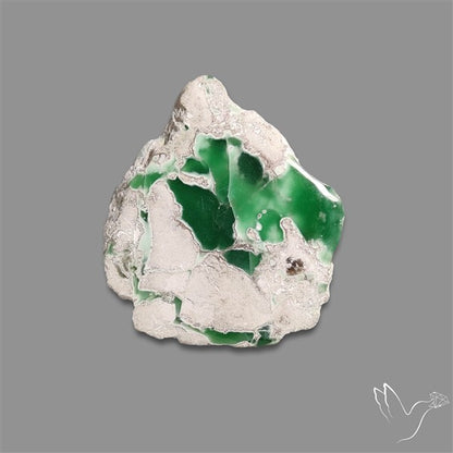 Utah Lucin Variscite Slice Uneven Freeform Polished
