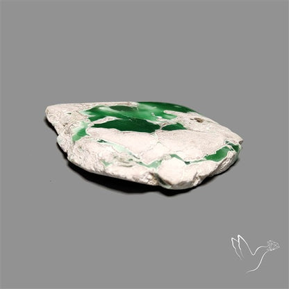 Utah Lucin Variscite Slice Uneven Freeform Polished