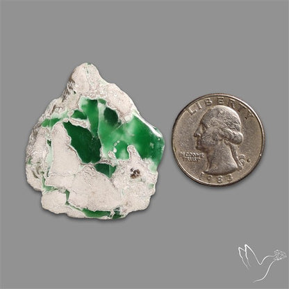 Utah Lucin Variscite Slice Uneven Freeform Polished
