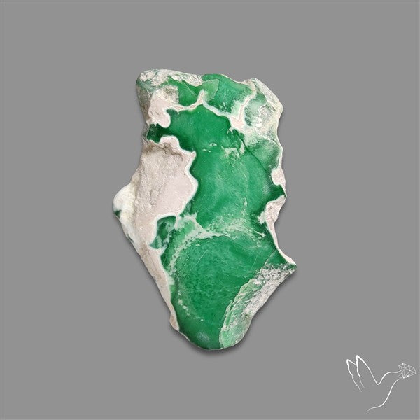 Utah Lucin Variscite Slice Uneven Freeform Polished