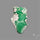 Utah Lucin Variscite Slice Uneven Freeform Polished
