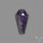 Rose Cut Quartz With Blue Goldstone Doublet