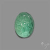 Green Fluorite Mughal Carving