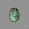 Green Fluorite Mughal Carving
