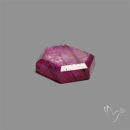 Step Cut Indian Ruby Flashy