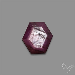 Step Cut Indian Ruby Flashy