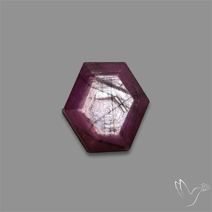 Step Cut Indian Ruby Flashy
