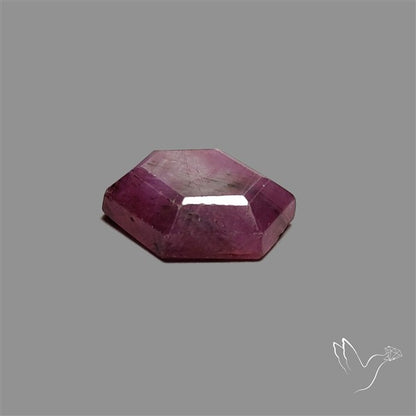 Step Cut Indian Ruby Flashy