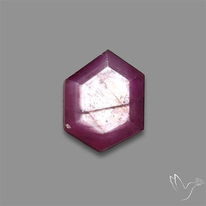 Step Cut Indian Ruby Flashy