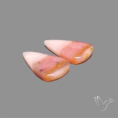 Peruvian Pink Opal Pair