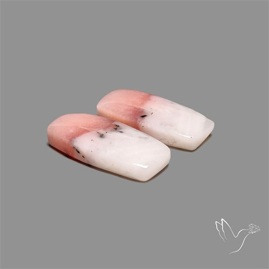 Peruvian Pink Opal Pair