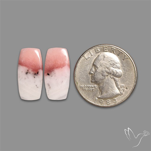 Peruvian Pink Opal Pair