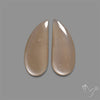 Gray Moonstone Pair