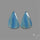 Aquatine Lemurian Calcite Pair