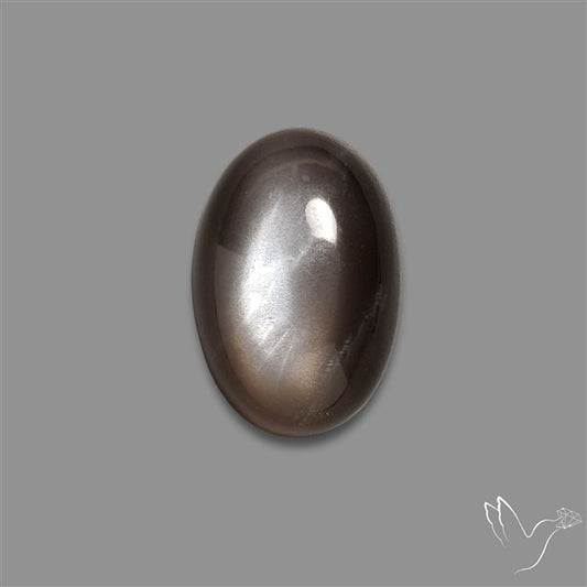 Black Moonstone Cabochon