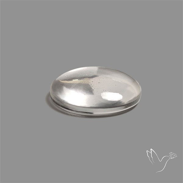 Himalayan Clear Quartz Cabochon