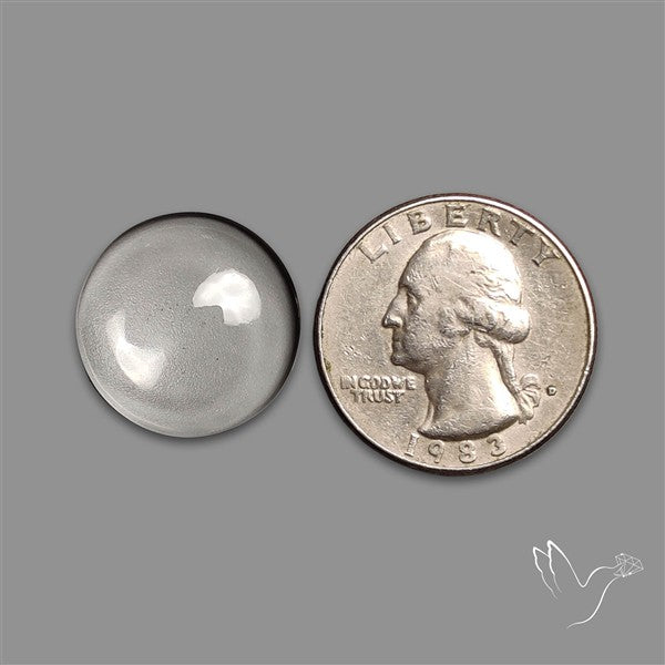 Himalayan Clear Quartz Cabochon