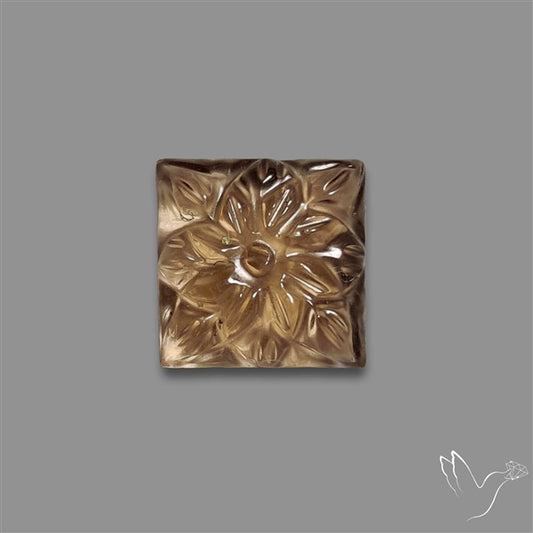 Color Shiftting Diaspora Glass Mughal Carving
