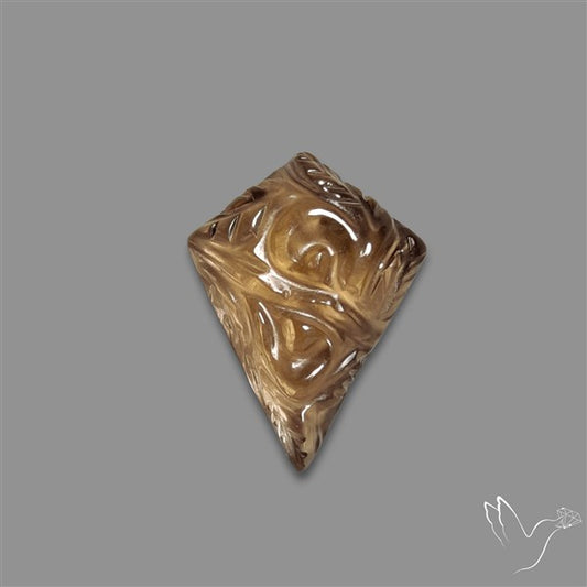 Color Shiftting Diaspora Glass Mughal Carving