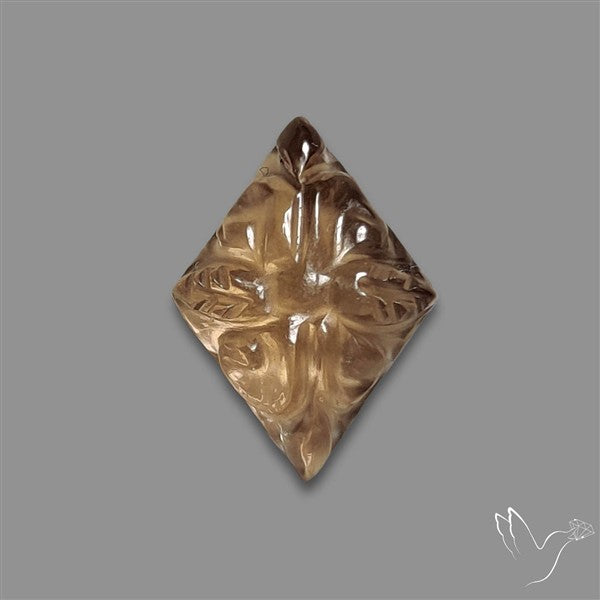Color Shiftting Diaspora Glass Mughal Carving