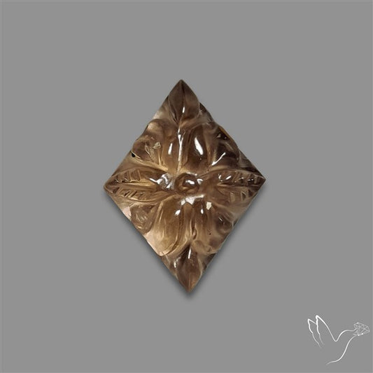 Color Shiftting Diaspora Glass Mughal Carving