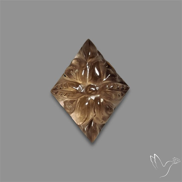 Color Shiftting Diaspora Glass Mughal Carving
