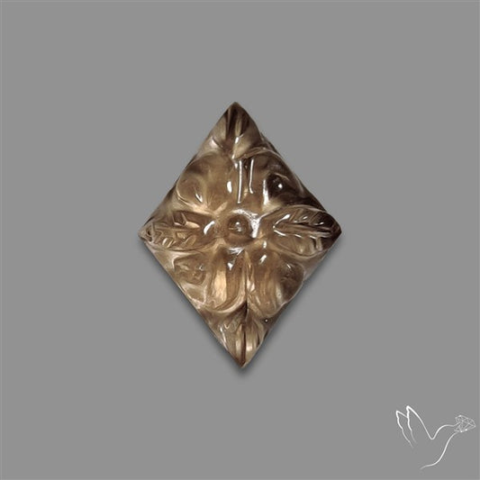 Color Shiftting Diaspora Glass Mughal Carving